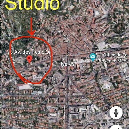Charmant Studio Hyères Eksteriør bilde